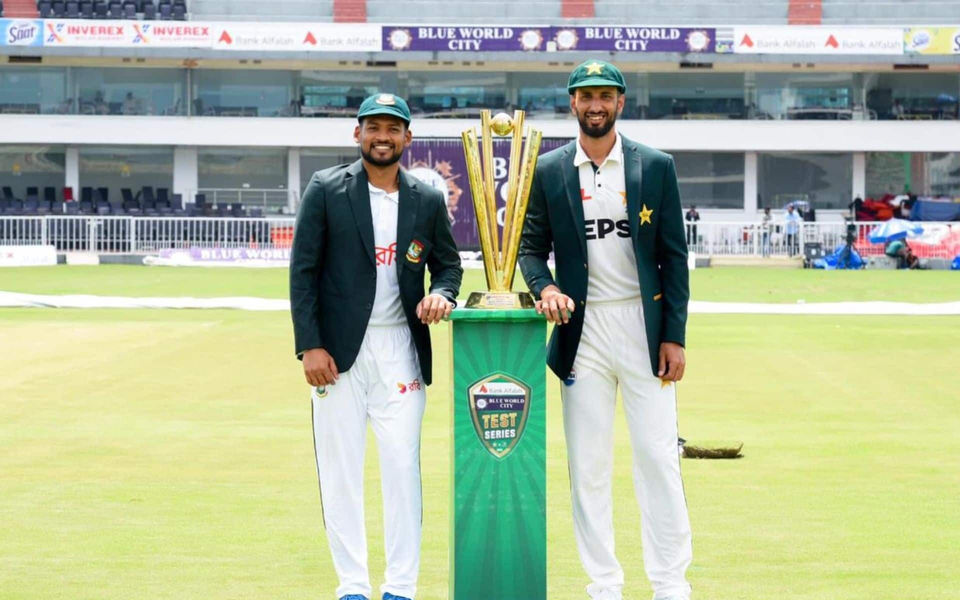 Pakistan vs Bangladesh in three-match Test series [X.com]